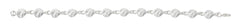 Wholesale fashion sea shell bracelet pewter with sterling silver or 24 karat gold finish USA made