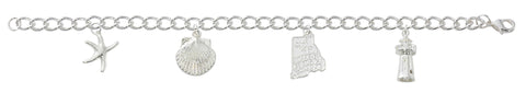 State of Rhode Island Sea Life Bracelet B424