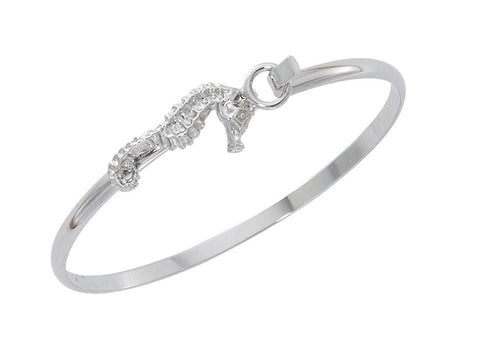 Seahorse Silver Cuff Bracelet CB416
