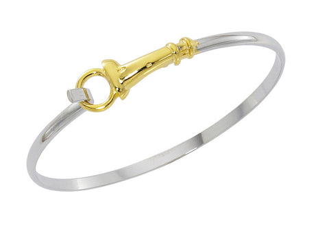Lighthouse Two Tone Cuff Bracelet CB427