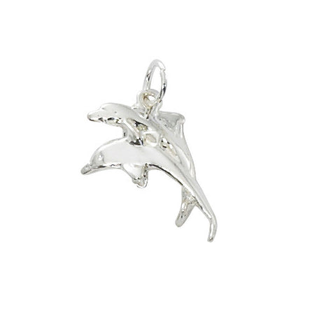 Double Dolphin Charm CH314
