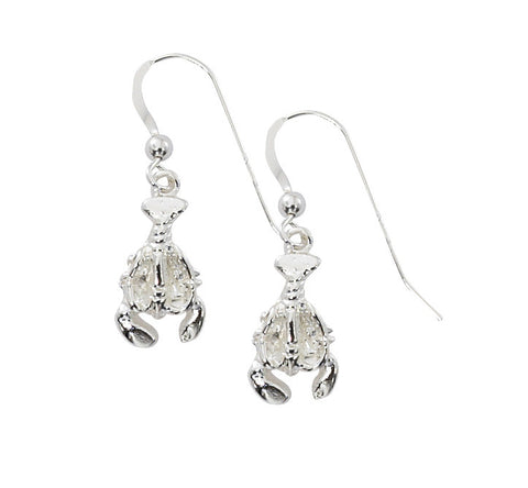 Small Lobster Drop Earrings E214