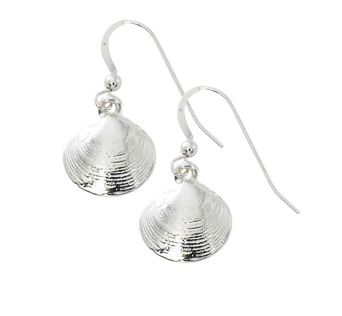 Quahog Drop Earrings (Medium) E217