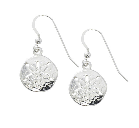 Sand Dollar Drop Earrings E218