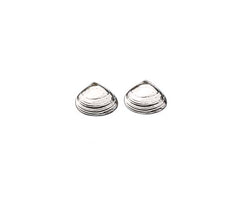 Quahog Stud Earring