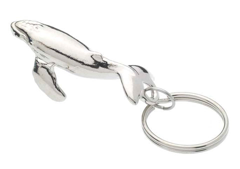 Humback Whale Key Chains Silver KC 831