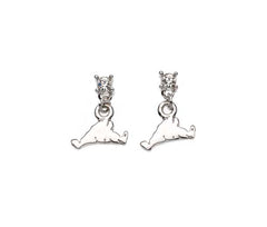 Martha's Vineyard W/Swarovski Crystal Drop Earring