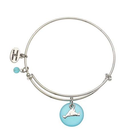 Martha's Vineyard Sea Glass Expandable Bracelet