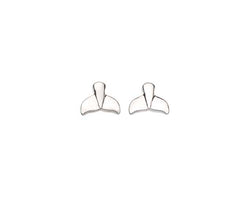 Whale Tail Stud Earring