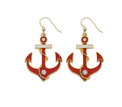 Wholesale fashion Dangle Earrings. Hand crafted and hand polished in the USA. Cast in lead free pewter. Layered sterling silver finish with Epoxy. Medium sized Earrings. USA made