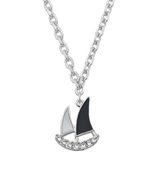 Wholesale fashion hand crafted and hand polished in the USA. Cast in lead free pewter. Layered sterling silver finished. 18 inch chain. Medium sized pendant. USA made