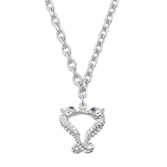 Wholesale fashion hand crafted and hand polished in the USA. Cast in lead free pewter. Layered sterling silver finished. 18 inch chain. Medium sized pendant. USA made